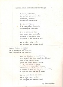  Fac-símile com poema escrito, sob o pseudônimo "O Vate Travesso", por Ernesto Henriques da Silva, em meados dos anos 80.